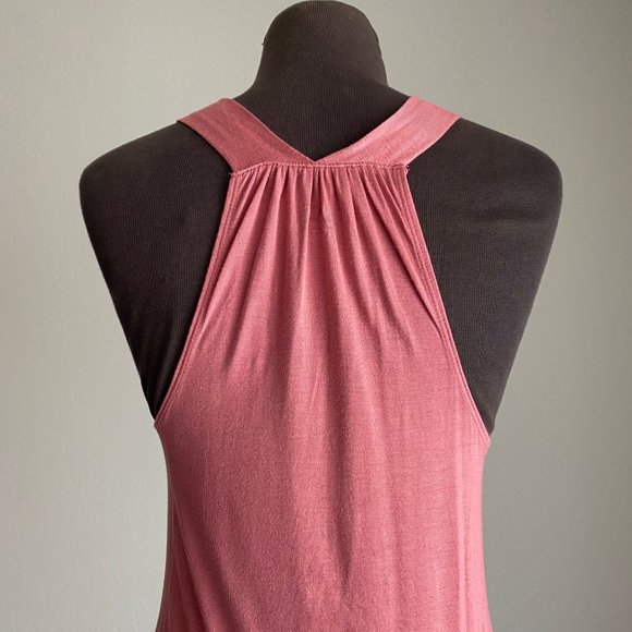 Gap body sz XS sleeveless V-neck plunge razor back tank top shirt - Picture 4 of 7